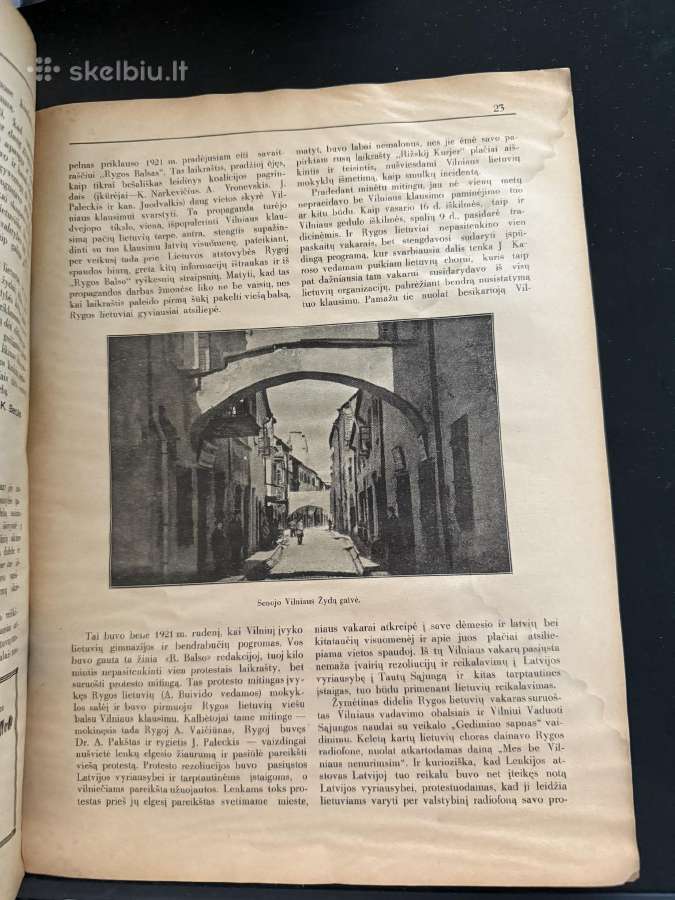 Vilniaus Baras 1929 m. - nuotraukos Nr. 6