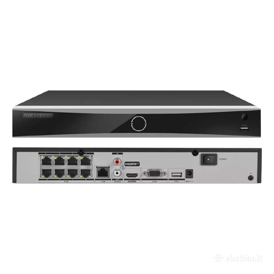 Hikvision Nvr DS-7608nxi-k1/8p(d) - nuotraukos Nr. 2