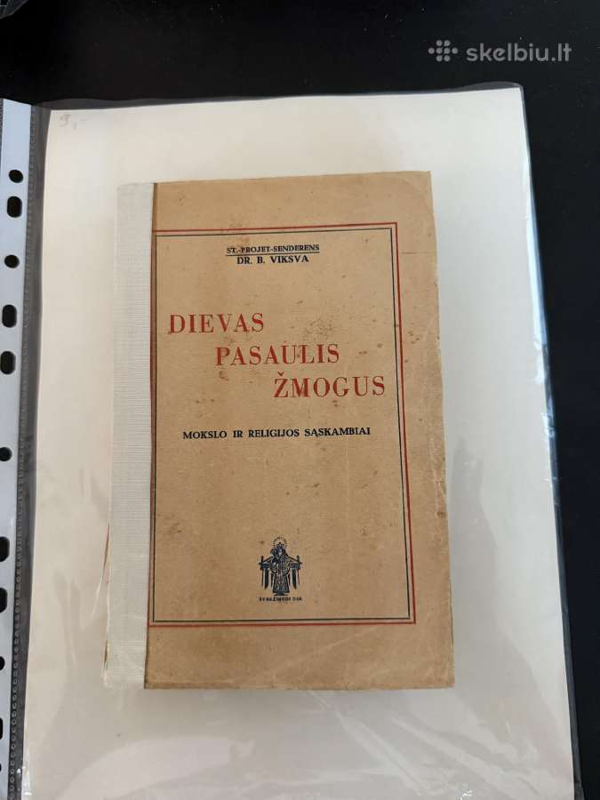 Dievas-pasaulis-žmogus 1940