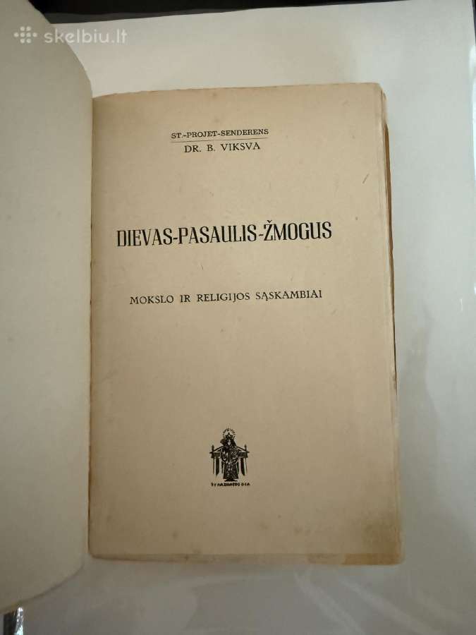 Dievas-pasaulis-žmogus 1940 - nuotraukos Nr. 2