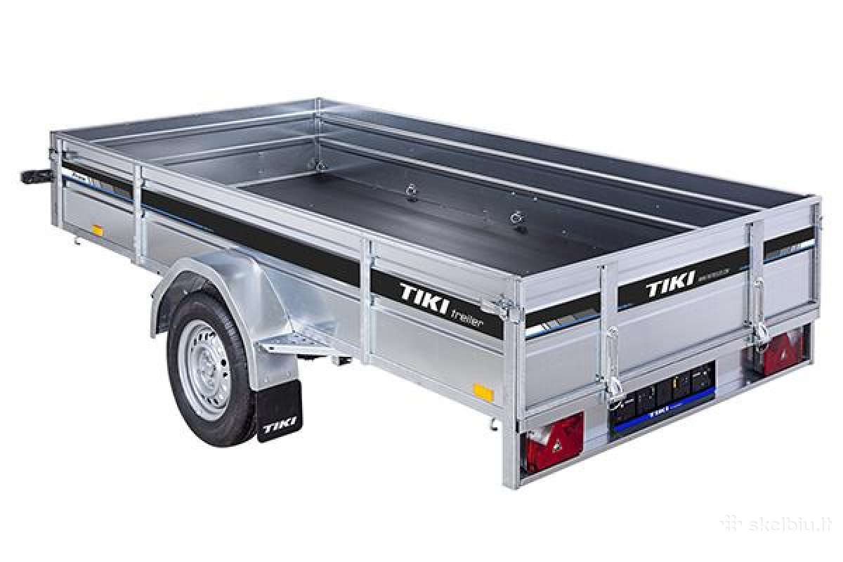 Priekaba Tikitreiler Cp300-lh 750kg 301x148x40 - nuotraukos Nr. 3