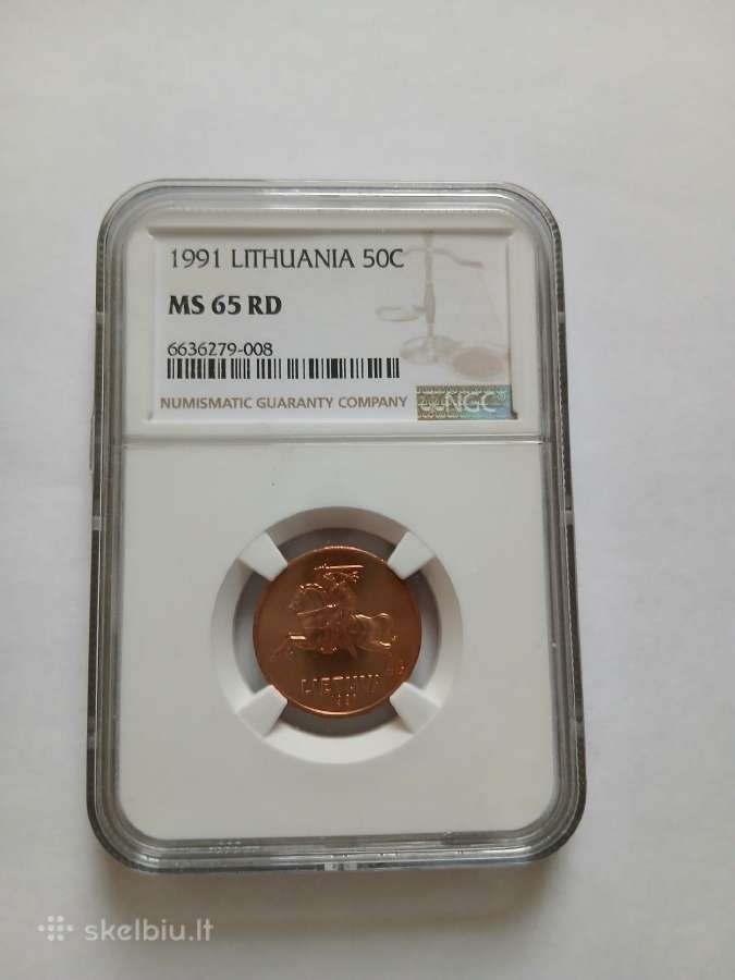 Lietuva 1991 50 C Ngc