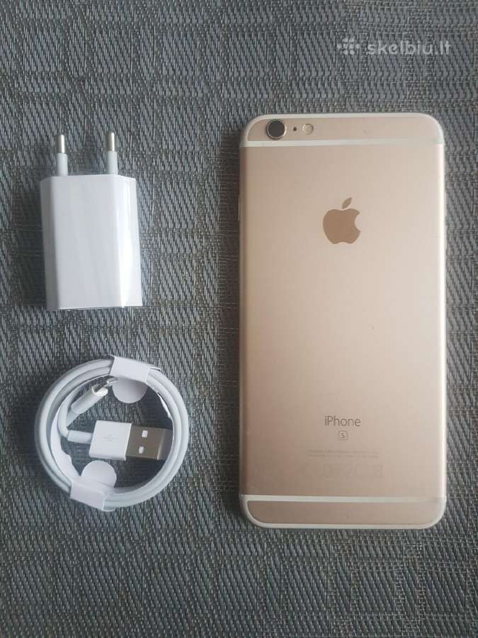 iPhone 6s plius 16gb gold - nuotraukos Nr. 5