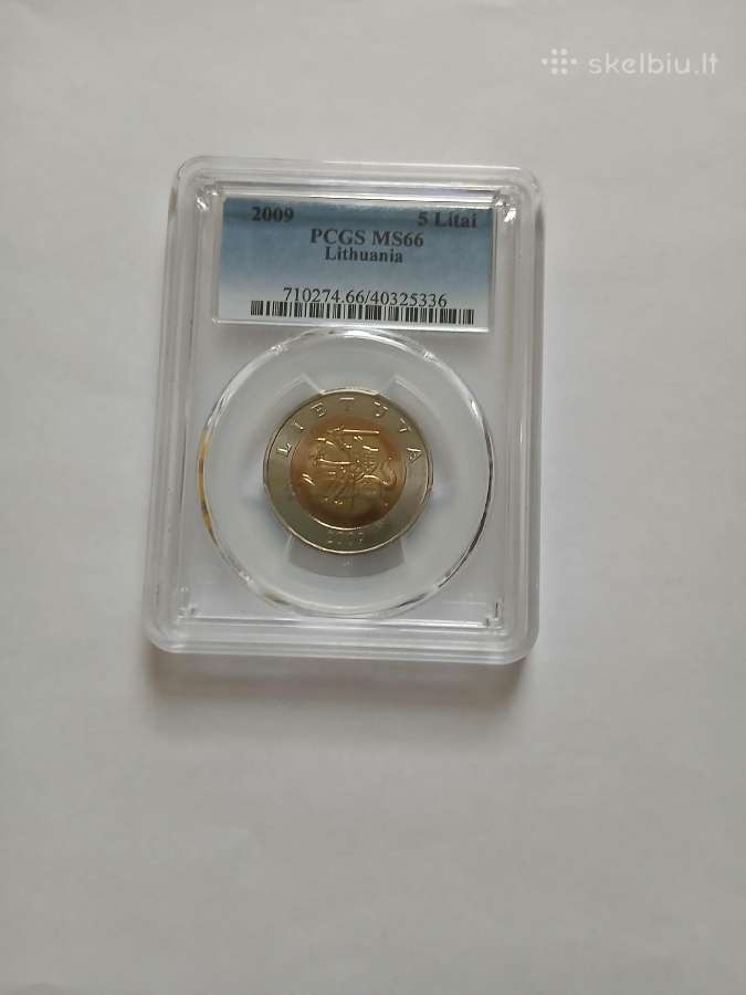 Lietuva 2009 5 Litai Ngc
