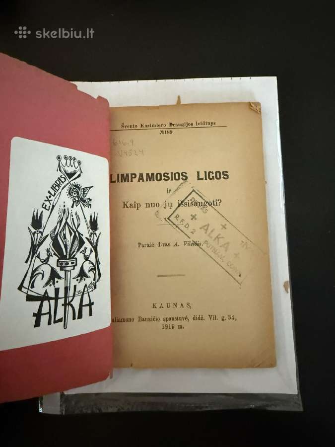 Limpamosios ligos ir Kaip nuo jų išsisaugoti? 1915 - nuotraukos Nr. 2