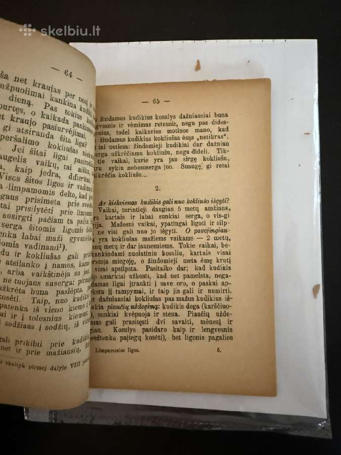 Limpamosios ligos ir Kaip nuo jų išsisaugoti? 1915 - nuotraukos Nr. 6