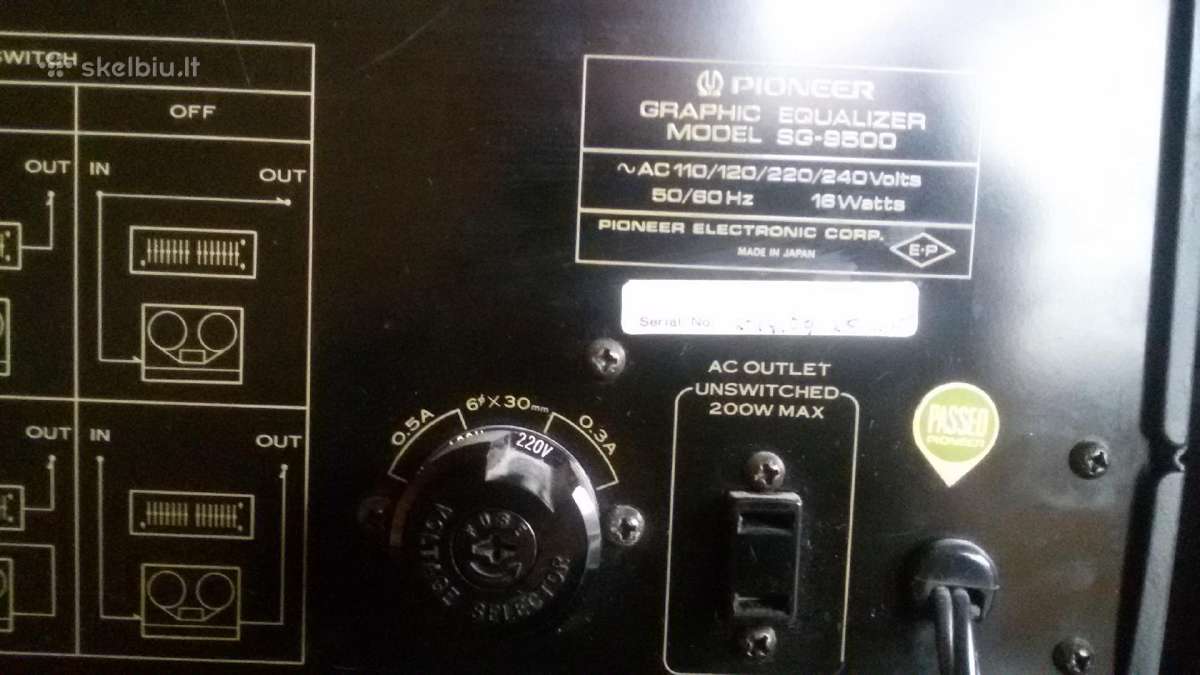 Pioneer Spec-4+spec-1 - nuotraukos Nr. 11