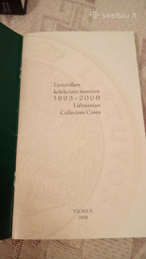 Lietuviškos kolekcinės monetos 1993-2008 m - nuotraukos Nr. 2