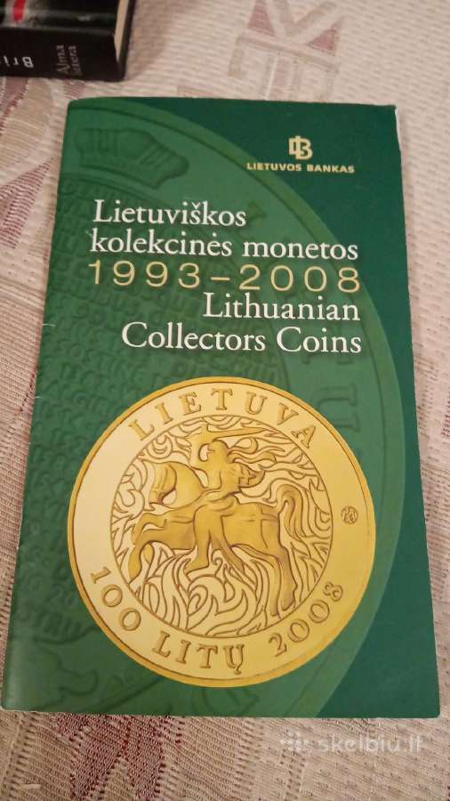 Lietuviškos kolekcinės monetos 1993-2008 m