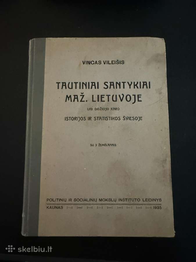 Tautiniai santykiai Maž. Lietuvoje 1935