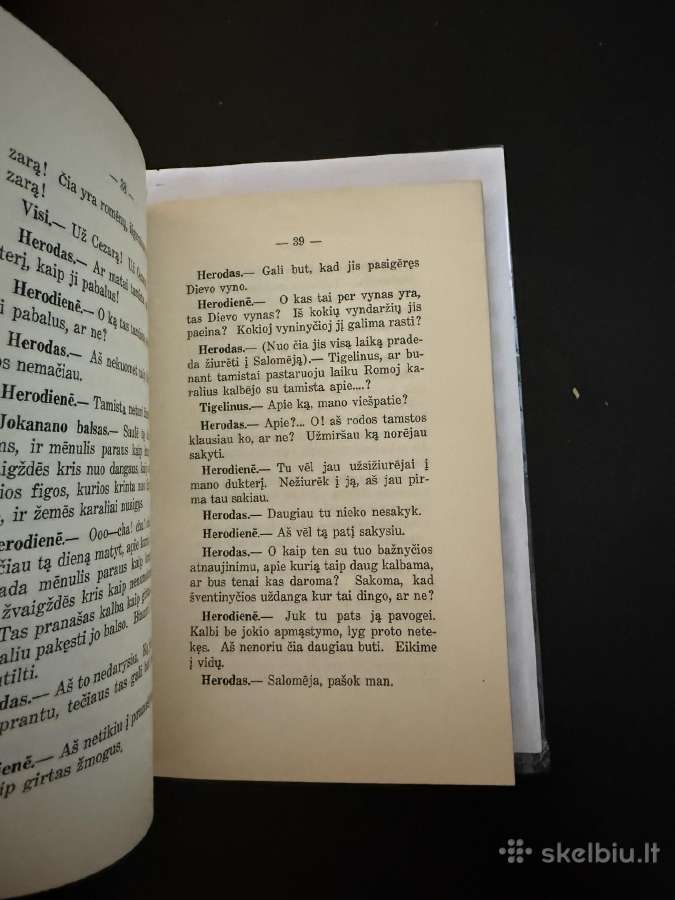 Salomėja Herodienės duktė. Drama 1915 m. - nuotraukos Nr. 6
