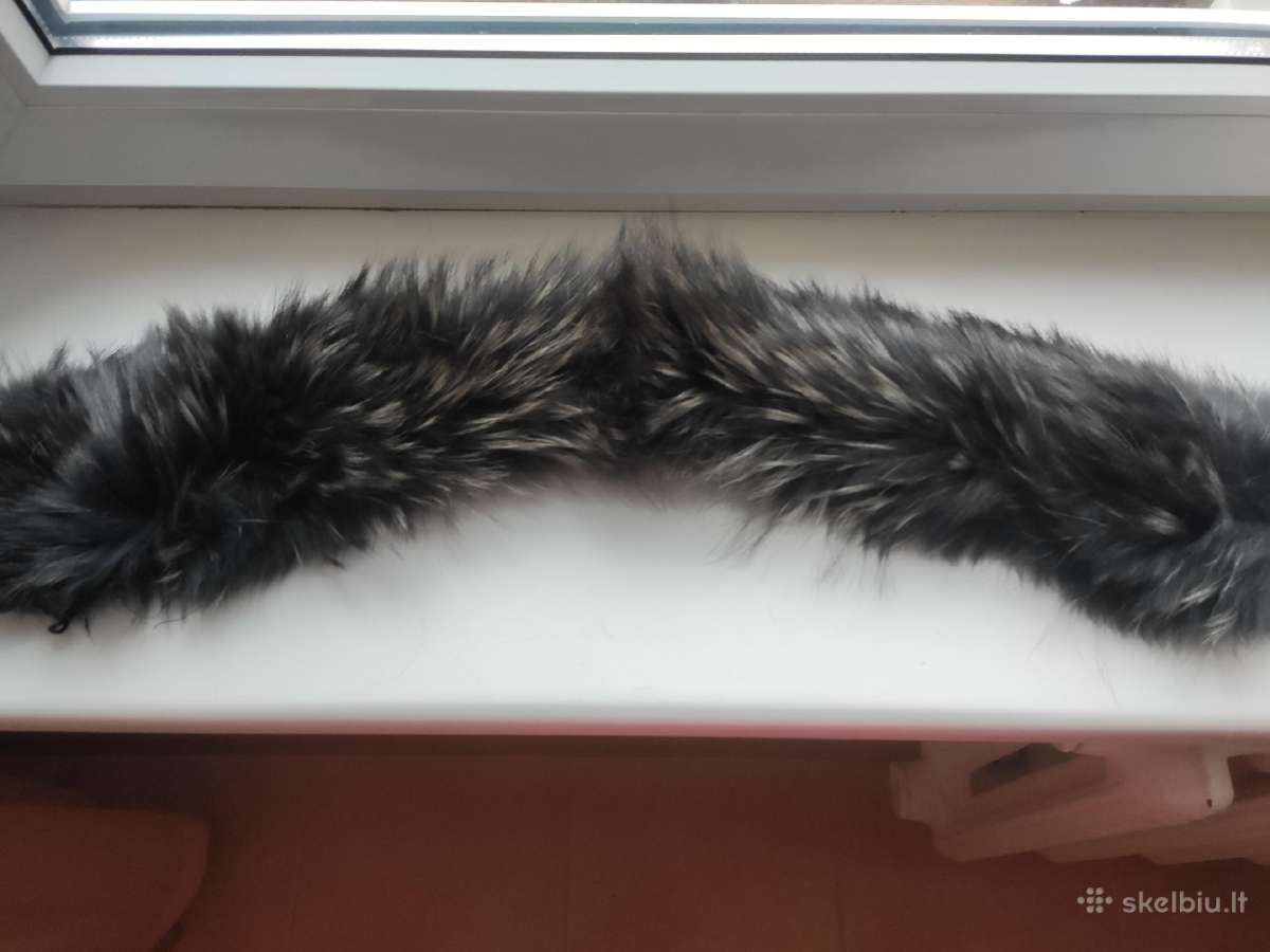 Natūralaus kailio apykaklė 70cm