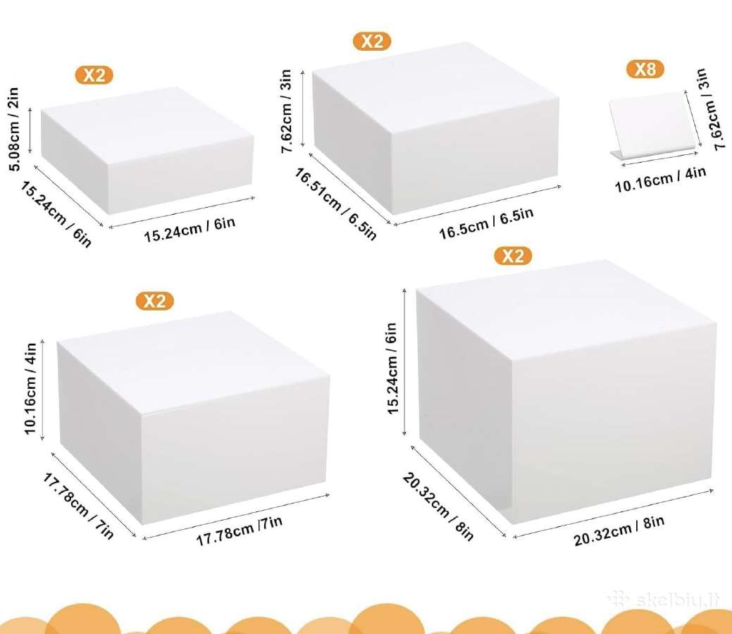 Eksponavimo stovai su mini stalo ženklais