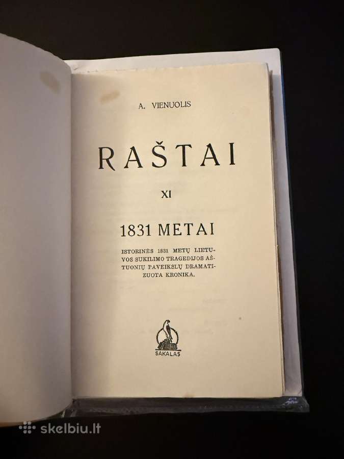 Raštai Xi. 1831 metai - nuotraukos Nr. 2