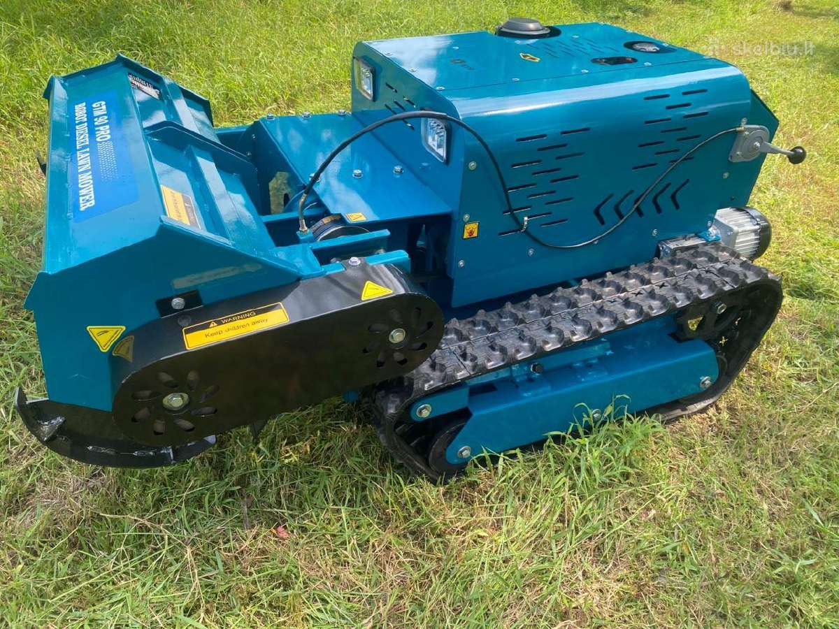 Benzininis ir Dyzelinis Robotas Mulčeris Gtm - nuotraukos Nr. 13