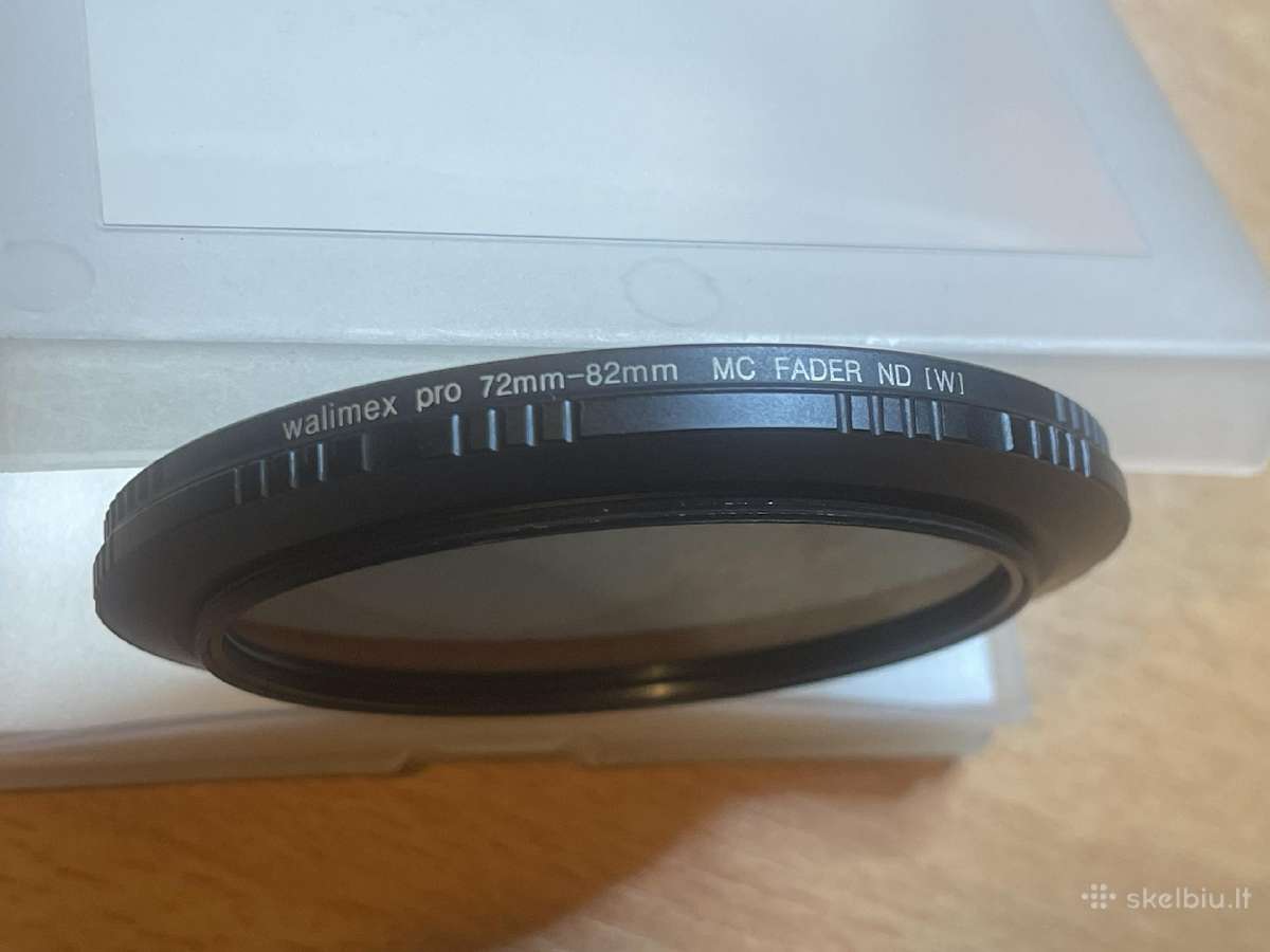 Filtras reguliuojamas Nd 72mm - nuotraukos Nr. 2