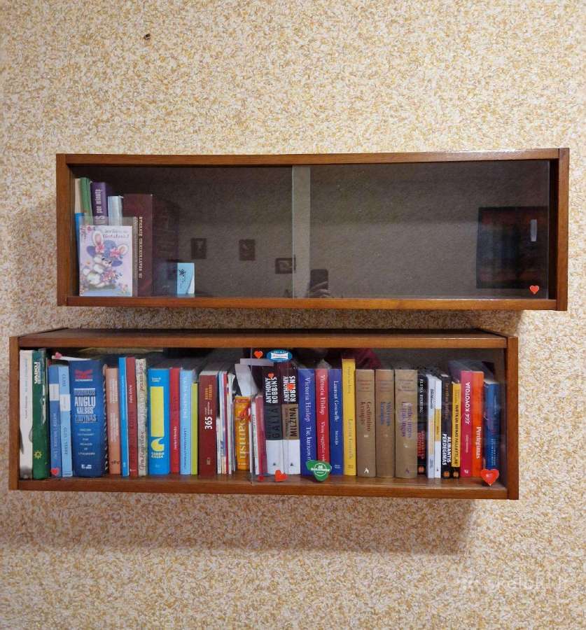 Perku sovietines pakabinamas knygų lentynas