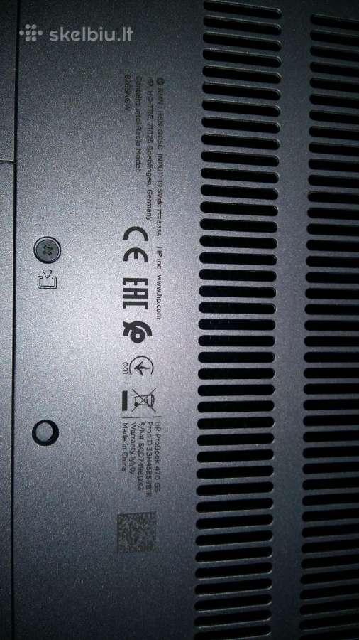 Hp Probook 470 G5 - nuotraukos Nr. 10