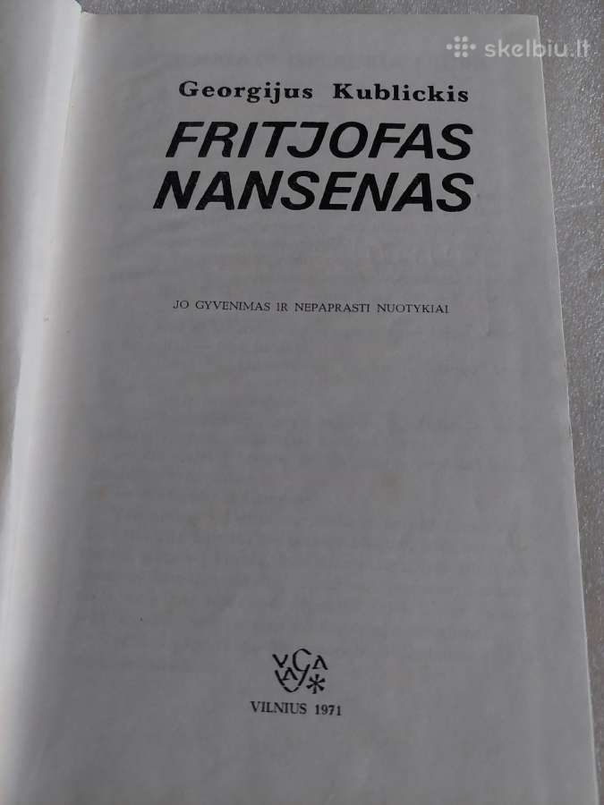 Fritjofas Nansenas - nuotraukos Nr. 2