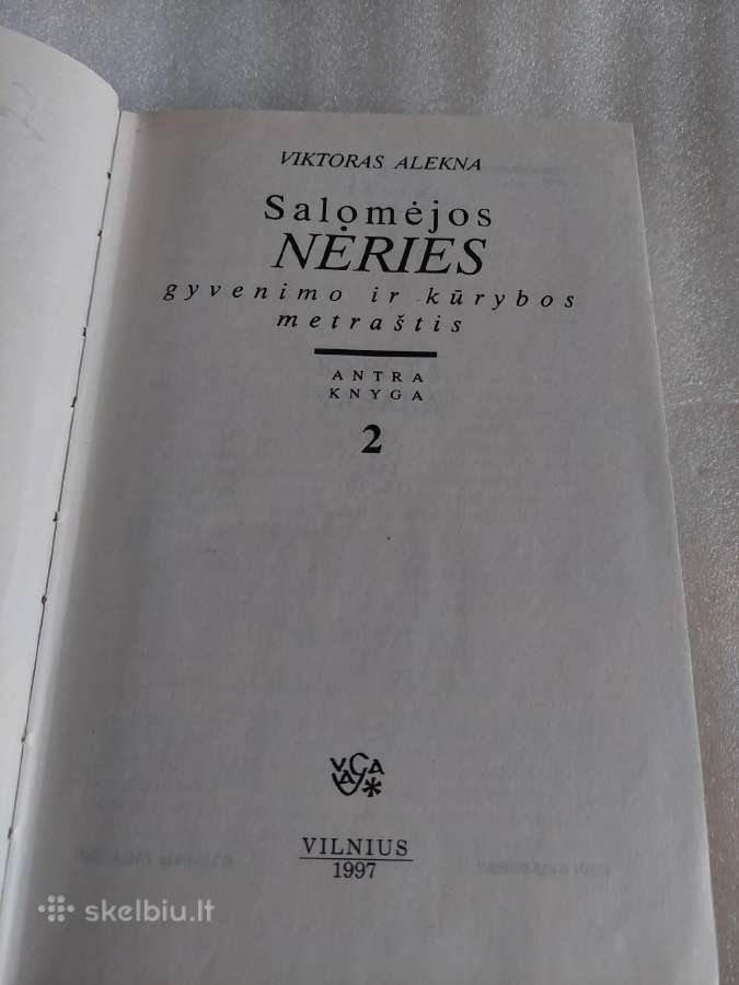 Salomėjos Nėries gyvenimo ir kūrybos metraštis - nuotraukos Nr. 2