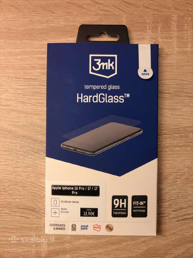 Apsauginis stikliukas iPhone 16pro/17/17pro