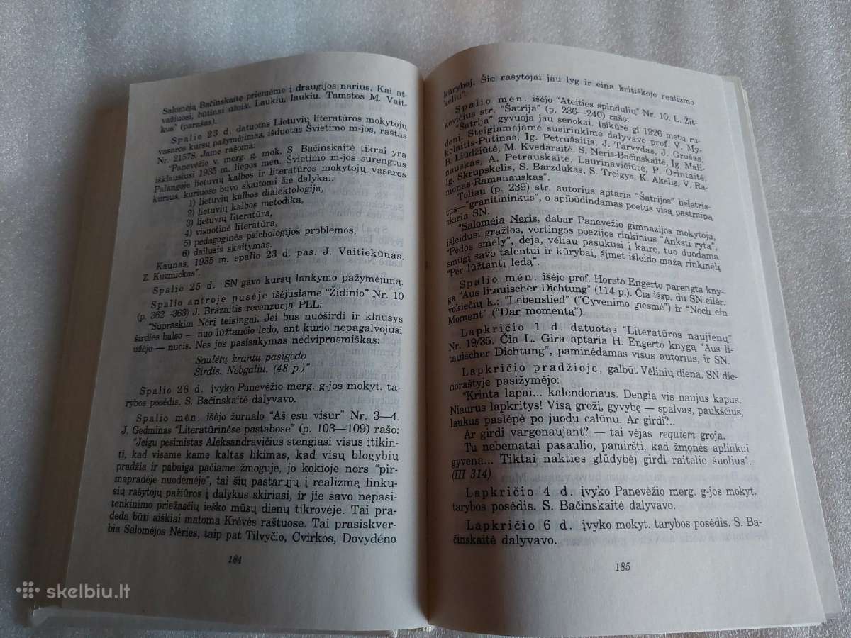 Salomėjos Nėries gyvenimo ir kūrybos metraštis - nuotraukos Nr. 3