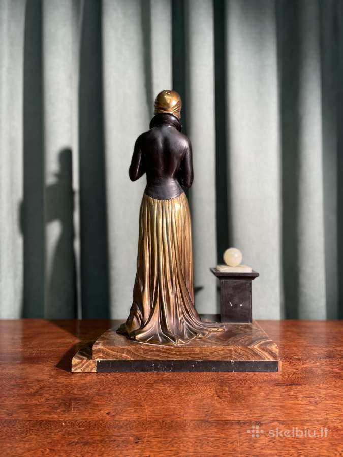 Prancūziška Art Deco Skulptūra - nuotraukos Nr. 8
