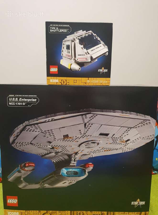 Lego 10356 enterprise ir 40768 Gwp shuttle pod.