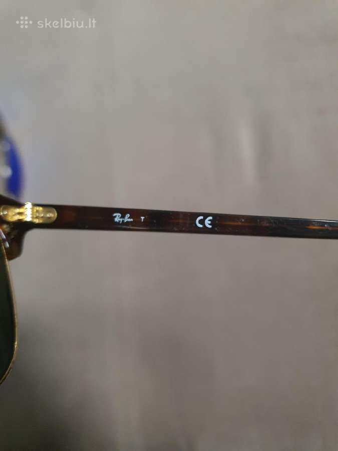 Originalus moteriski Ray Ban Clubmaster akiniai - nuotraukos Nr. 2
