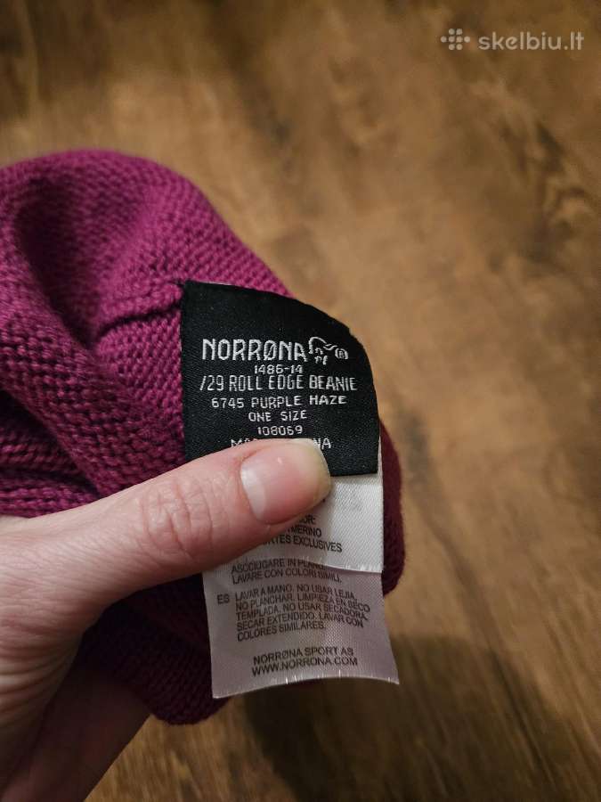 Norrona merino vilnos kepurė - nuotraukos Nr. 3