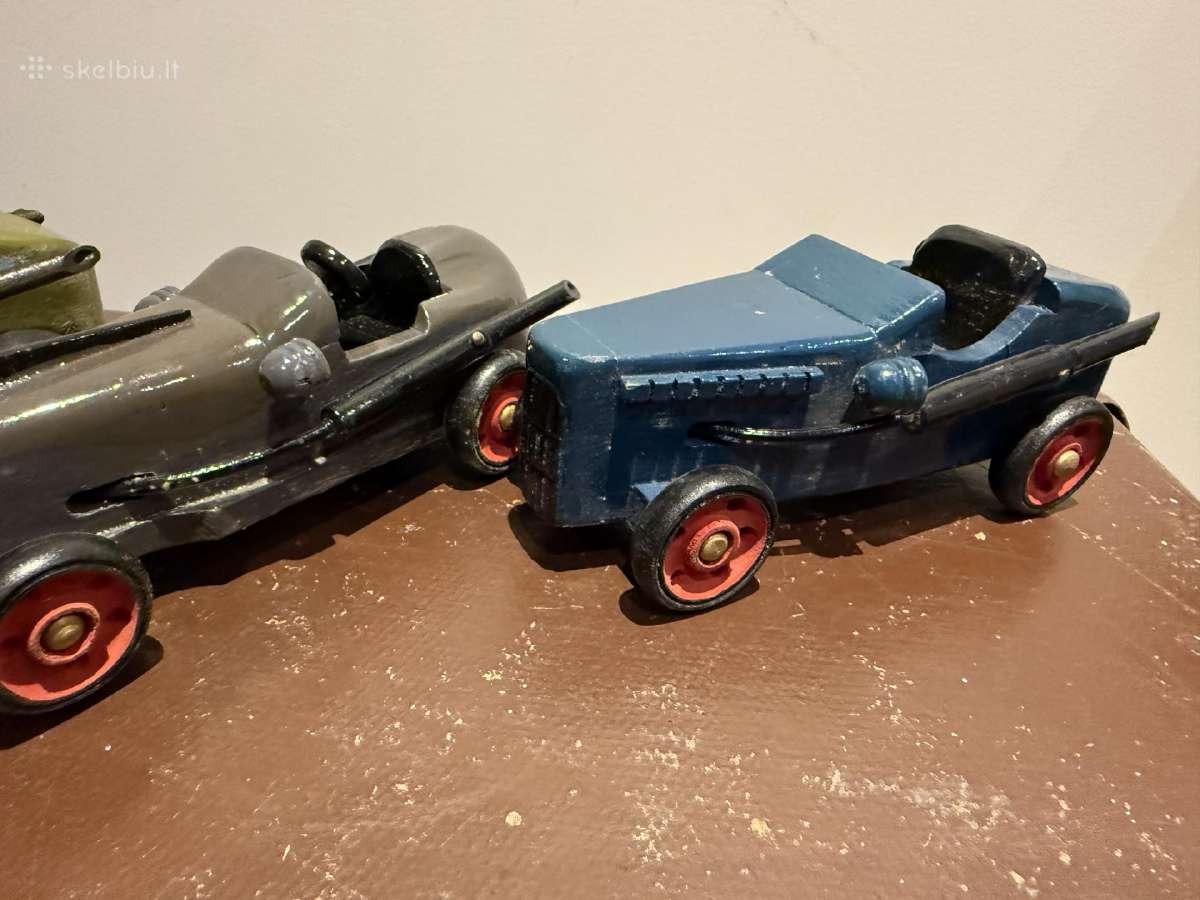 Seni žaisliniai automobiliukų modeliai, kolekcin. - nuotraukos Nr. 3