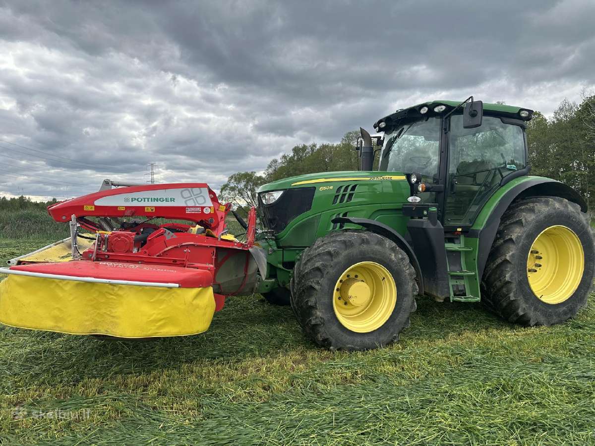 Traktorius john deere 6150r is Norvegijos