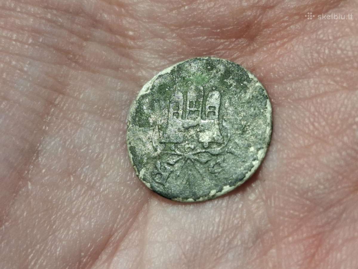 Hamburg 1 sechsling 1763 sidabras - nuotraukos Nr. 2