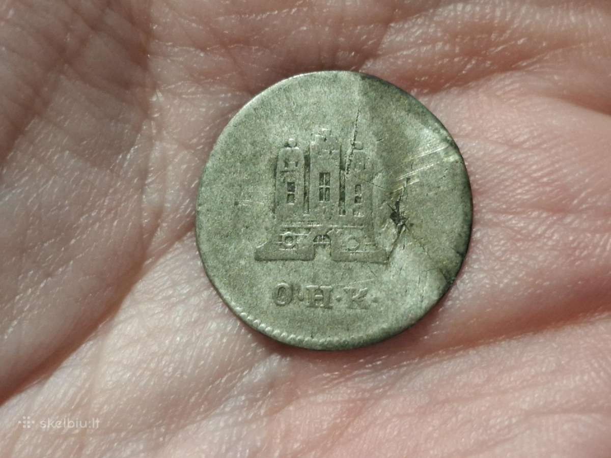 Hamburg 1 schilling 1778 sidabras - nuotraukos Nr. 2
