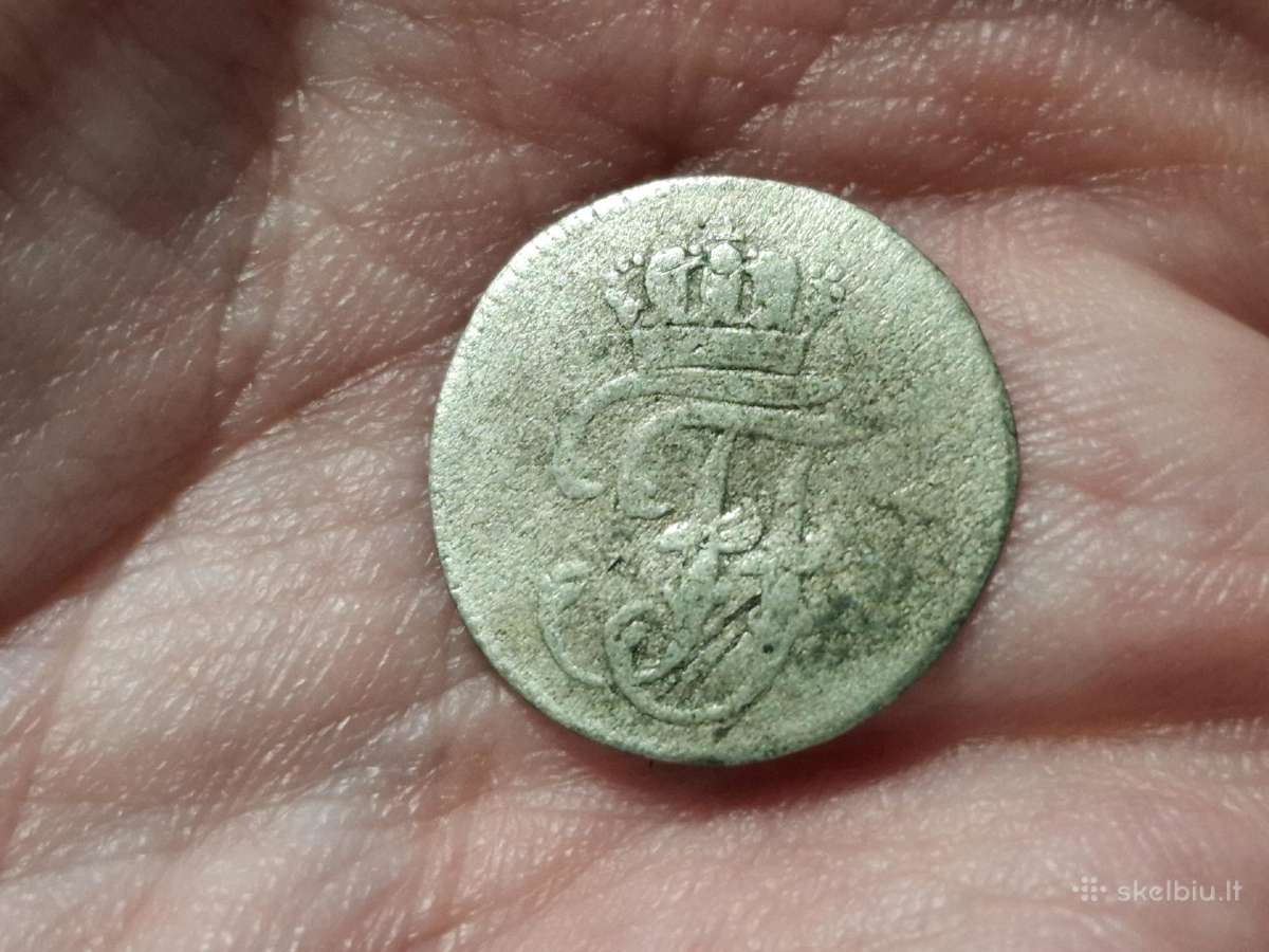 Mecklenburg - Schwerin 1 schilling 1792 sidabras - nuotraukos Nr. 2
