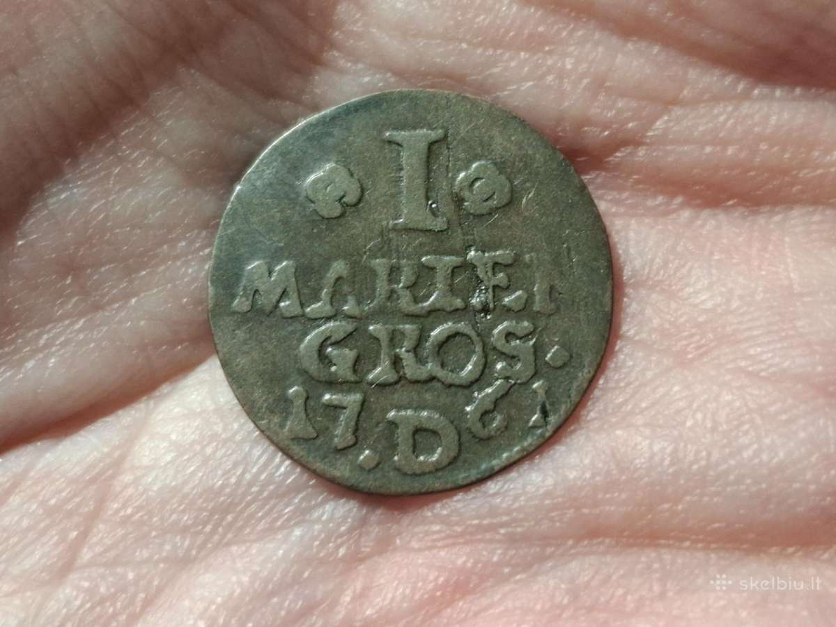 Prūsija 1 mariengrosch 1761