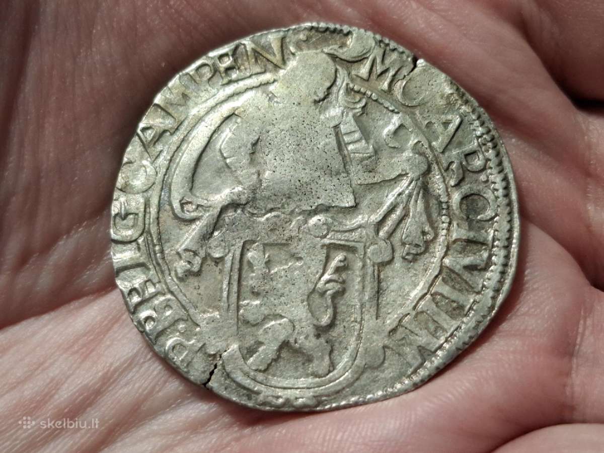 Olandija Liūto Taleris 1648 sidabras