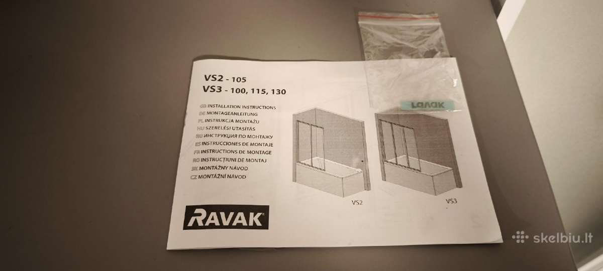 Ravak vonios sienelė Vs2 - nuotraukos Nr. 3