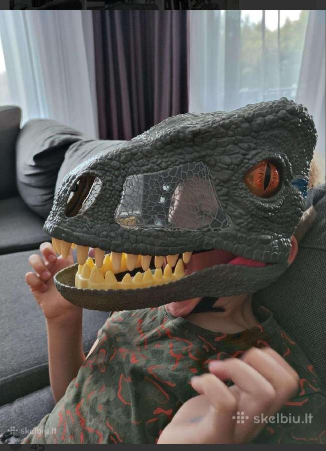 Dinozauro galva/ kaukė. Interaktyvi - nuotraukos Nr. 4