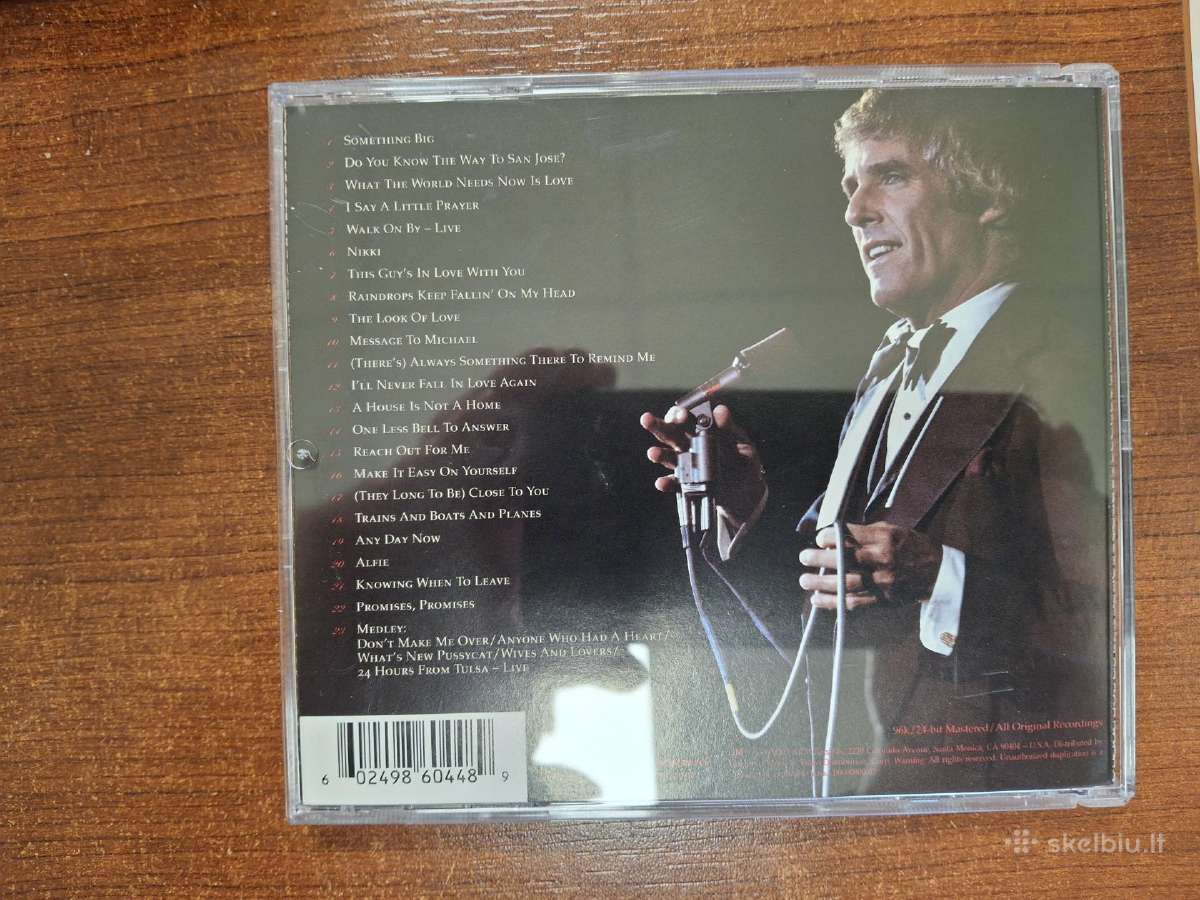 Burto Bacharacho CD - nuotraukos Nr. 2