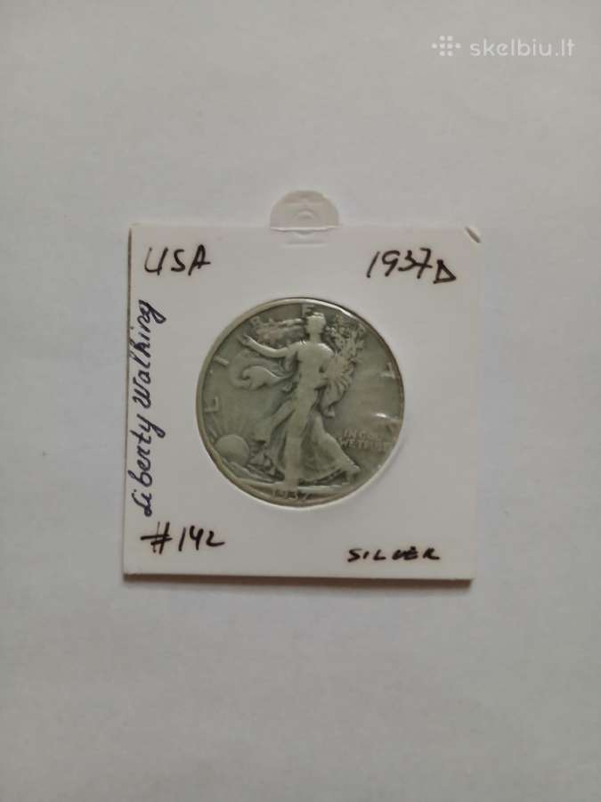 JAV 1937 D 1/2 Doleris