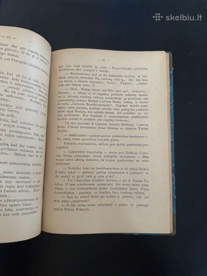 Raštai. Žingsniai ir Žygiai Iv knyga 1928 m. - nuotraukos Nr. 5