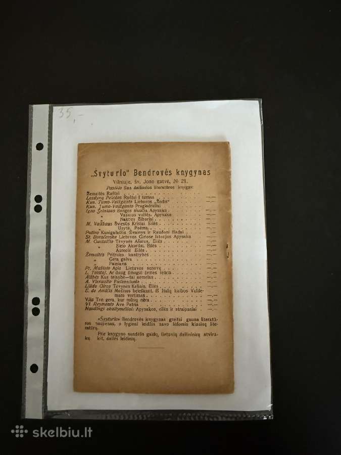 A. Vienuolis ,ąžuolas 1919 - nuotraukos Nr. 6