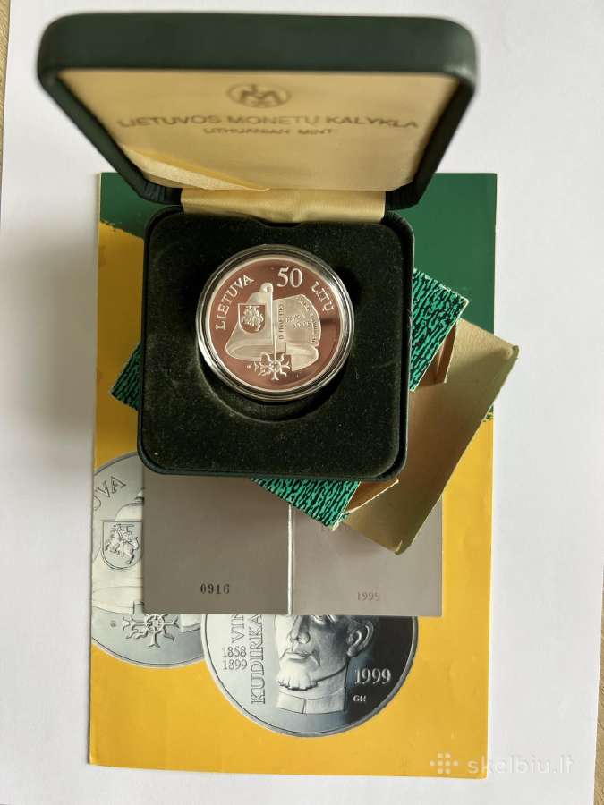 1999 m. 50 Litu- Kudirka- - nuotraukos Nr. 2