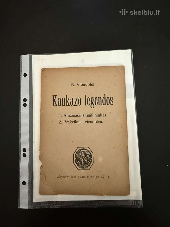 Kaukazo legendos 1908-1910m