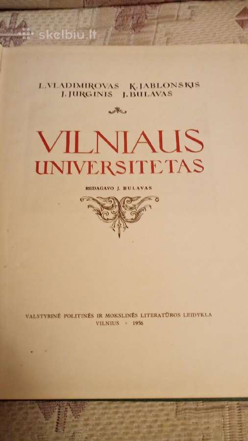 Vilniaus Universitetas - nuotraukos Nr. 2