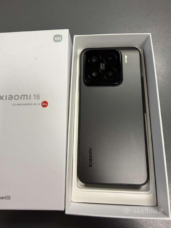 Xiaomi 15 12/256gb Black Naujas! ekspozic - nuotraukos Nr. 2