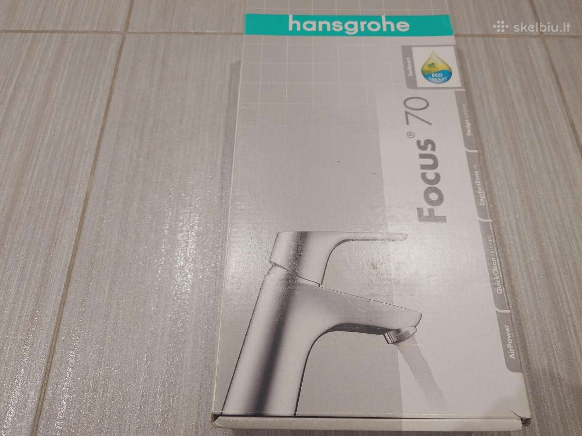 Maišytuvas Hansgrohe Focus 70 chromas praustuvui