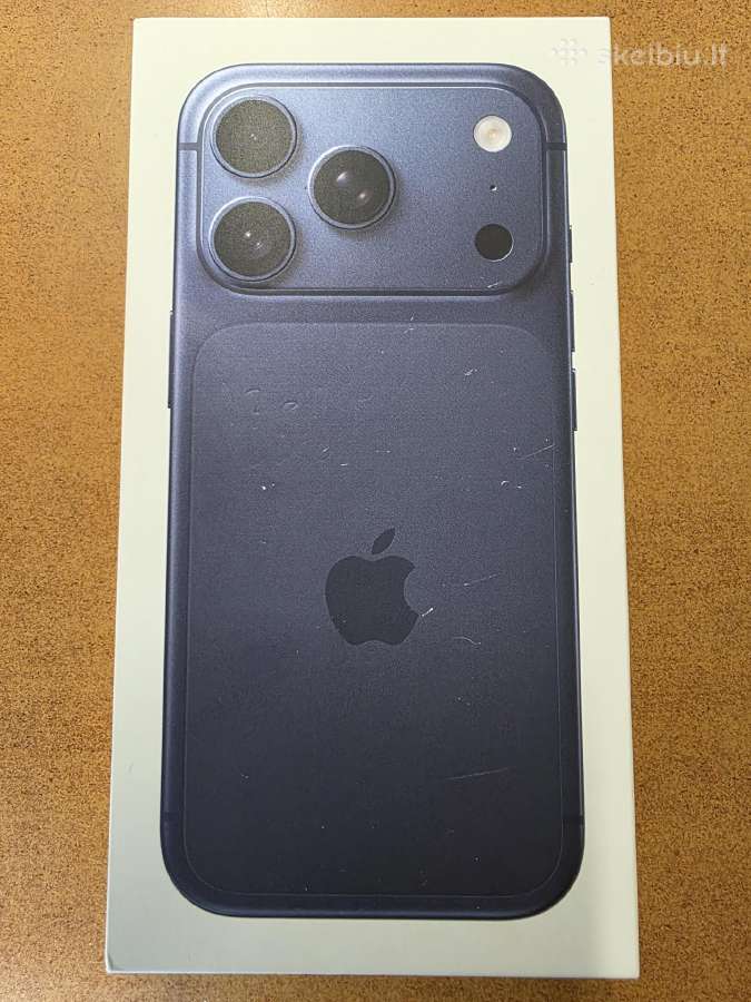 Nauji Apple iPhone 17 Pro 256gb Blue,silver