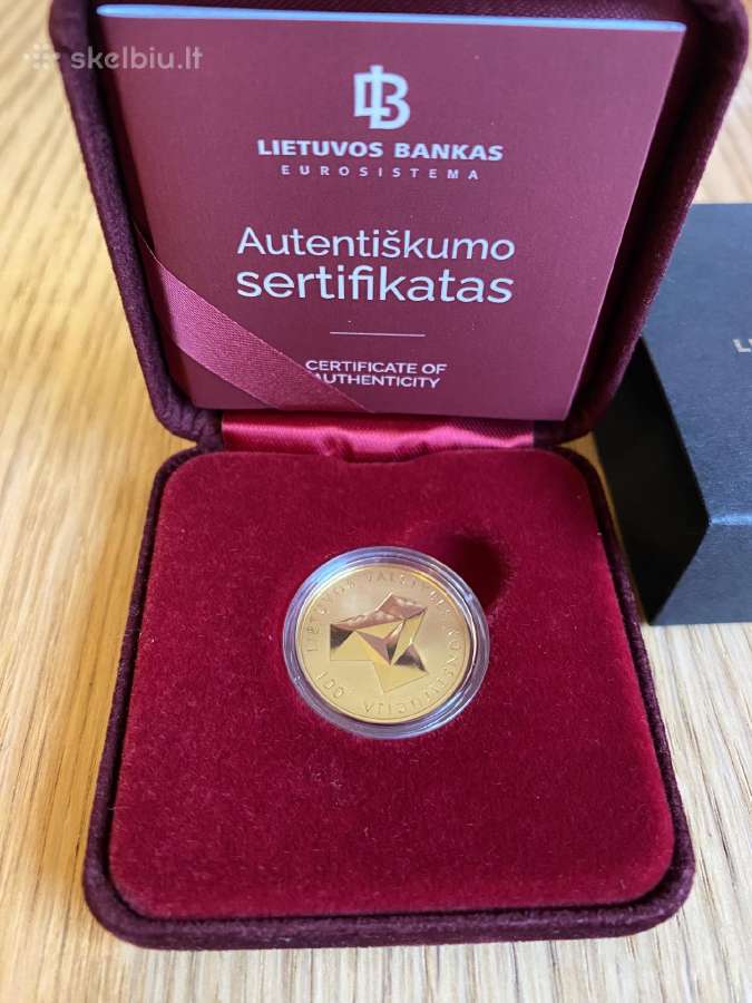 Lietuva Konstitucijos 100-metis 50 Eurų
